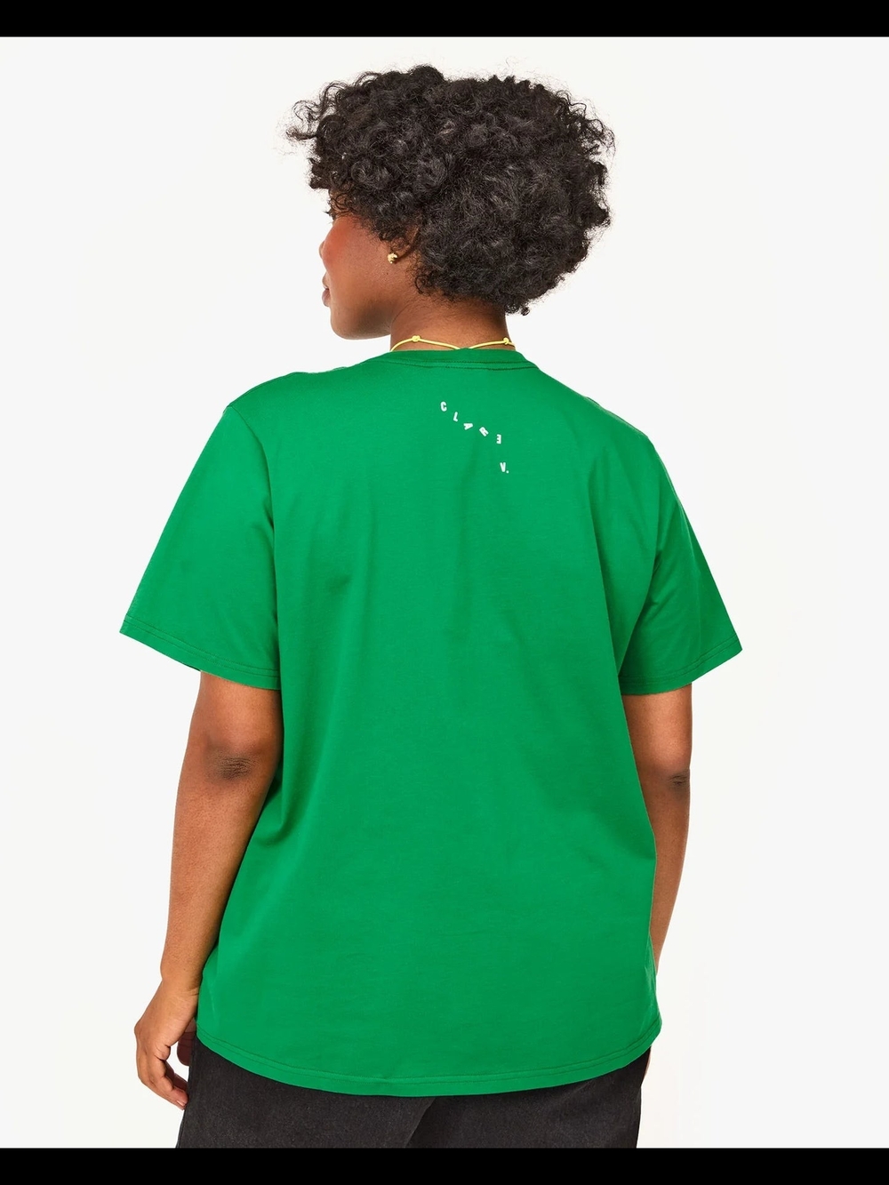 Clare V 'OUI' Original T-Shirt - Picture 3 of 11